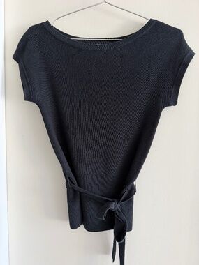 BR Cotton-Cashmere belted sweater